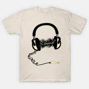 Headphone Audio Wave - Classic T-Shirt